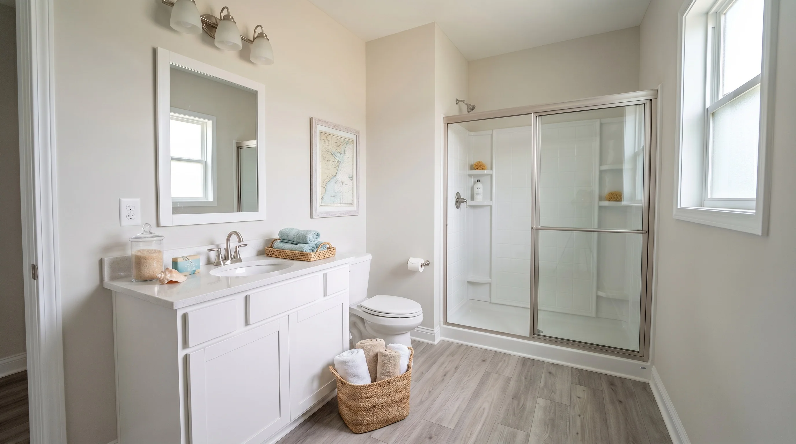 Suburban Bathroom