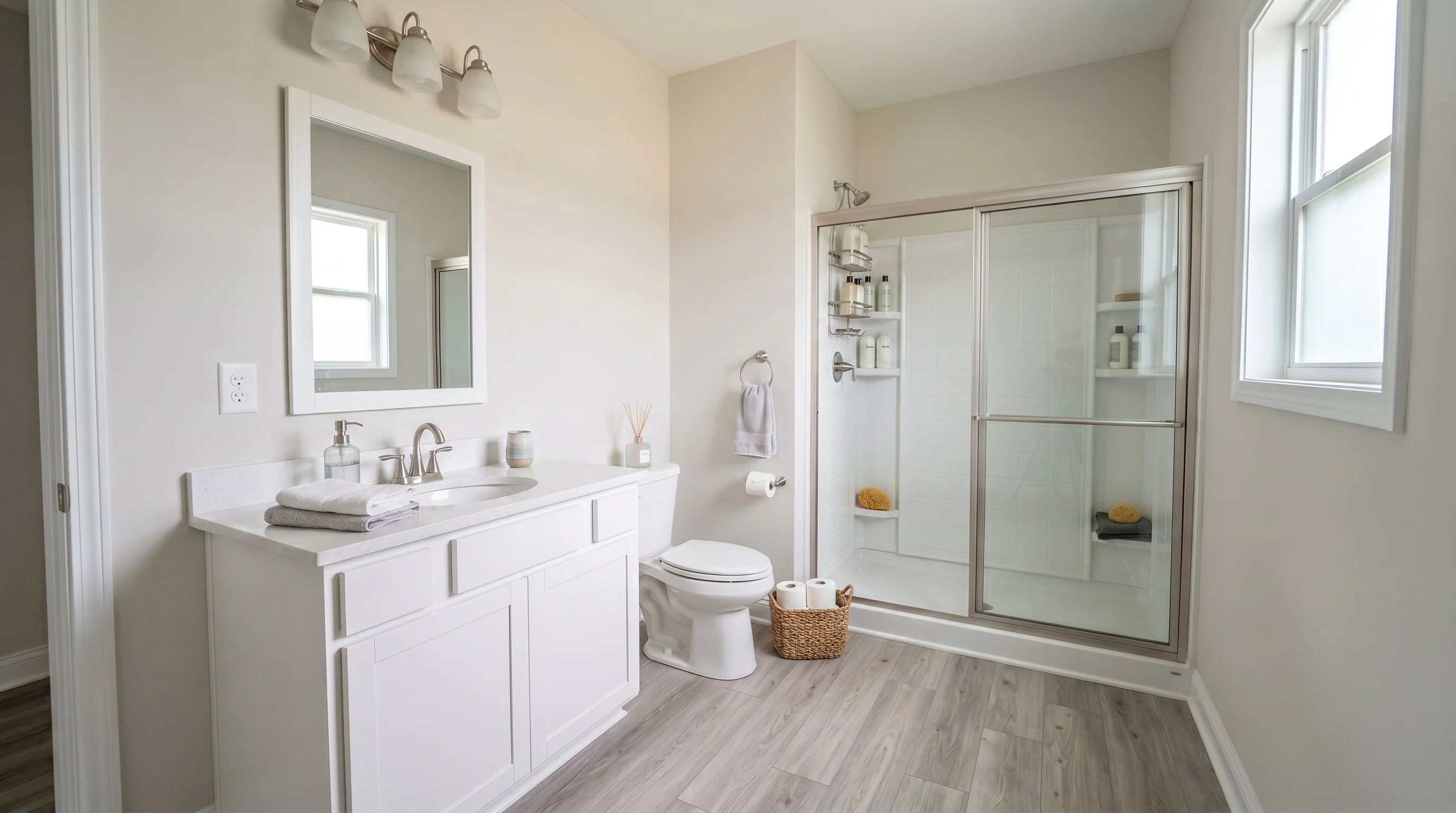 Suburban Bathroom