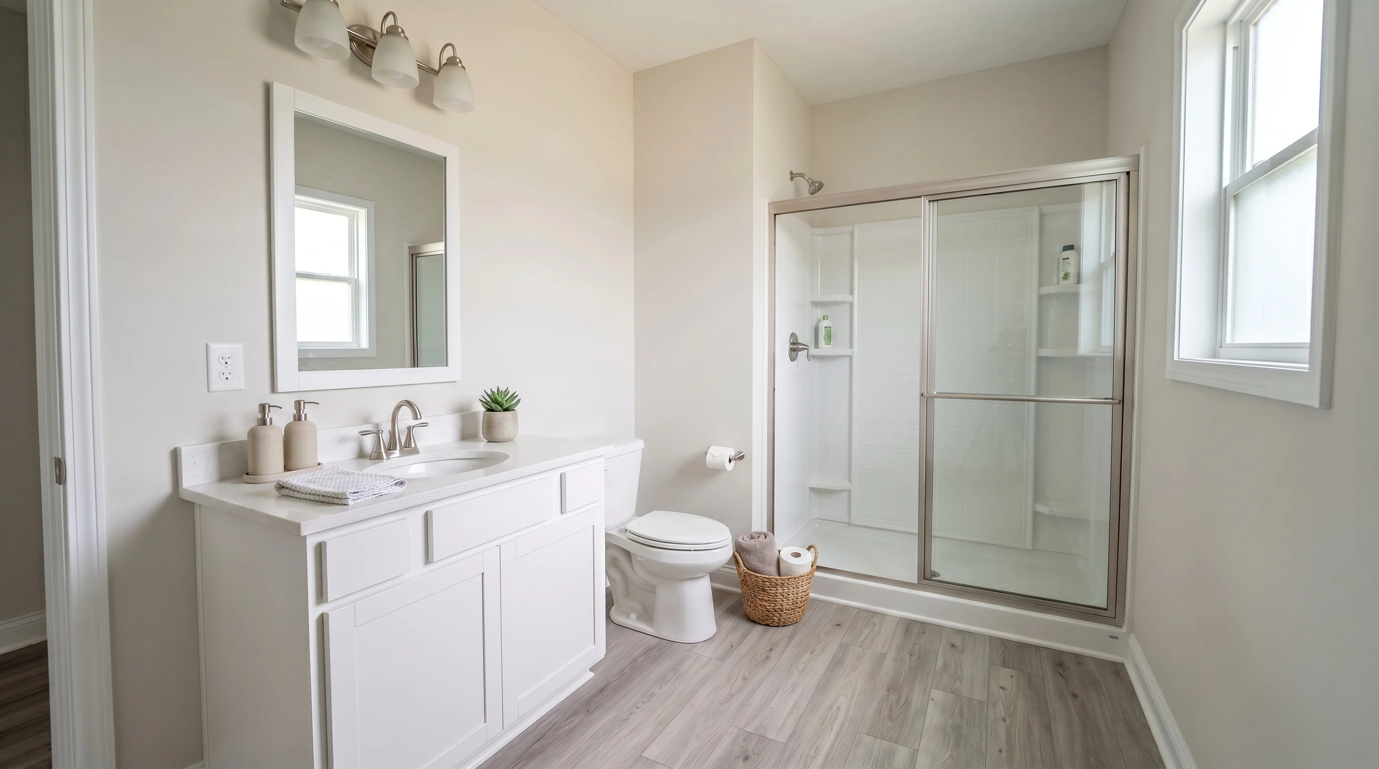 Suburban Bathroom