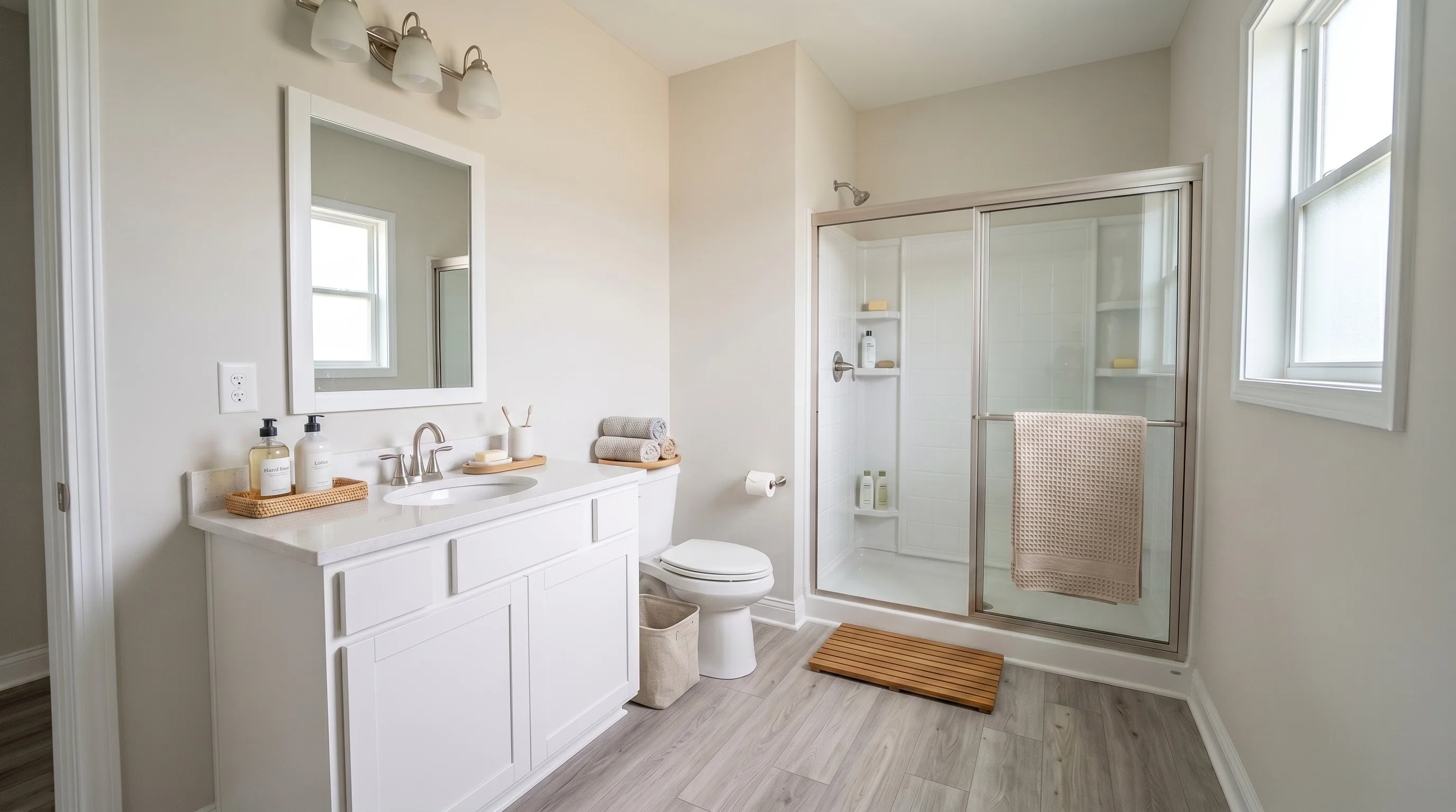 Suburban Bathroom