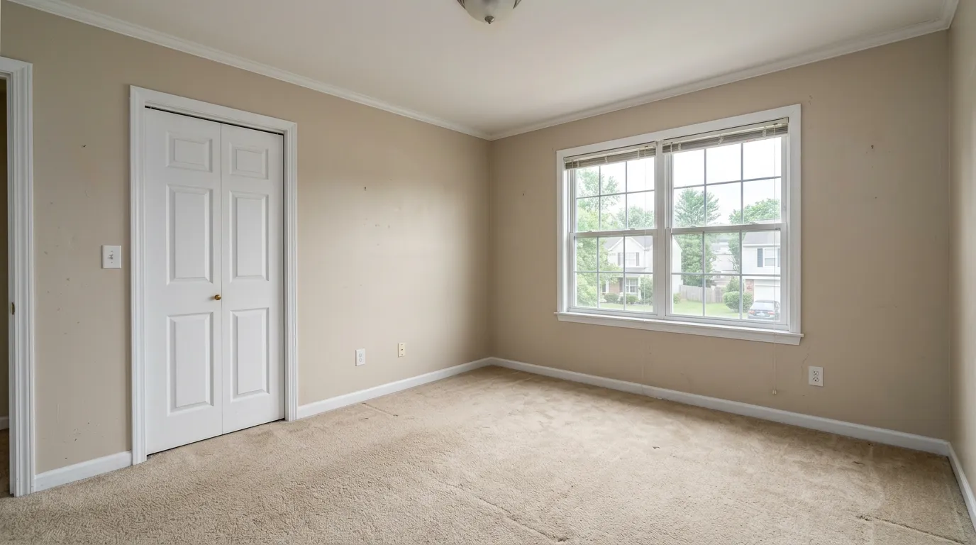 Primary Bedroom before AI virtual staging
