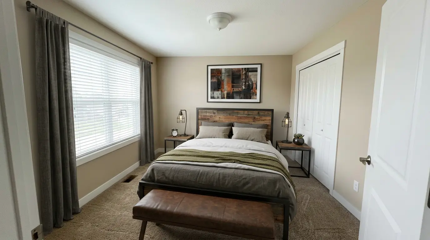 Suburban Master Bedroom