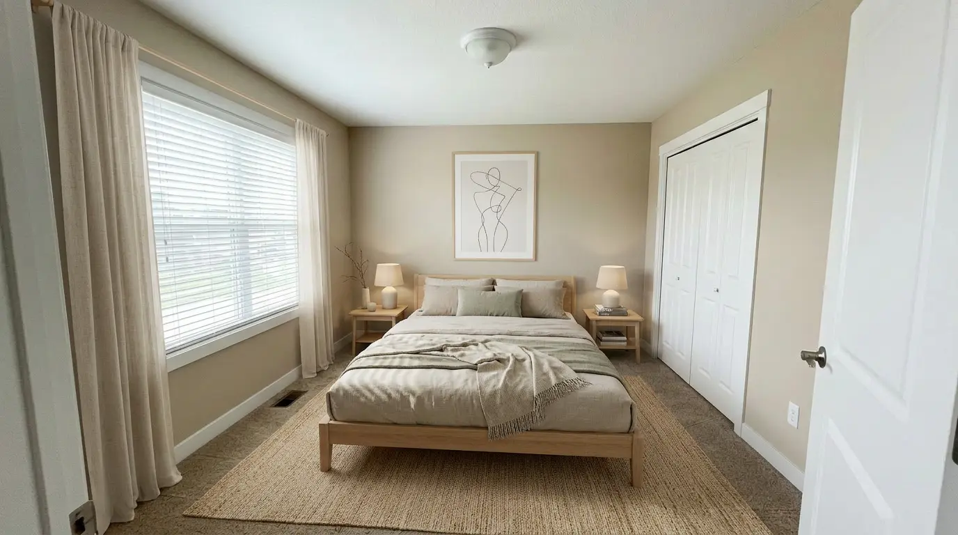 Suburban Master Bedroom