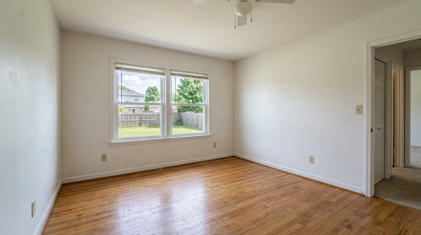Standard Mid-Light Living Room before AI virtual staging