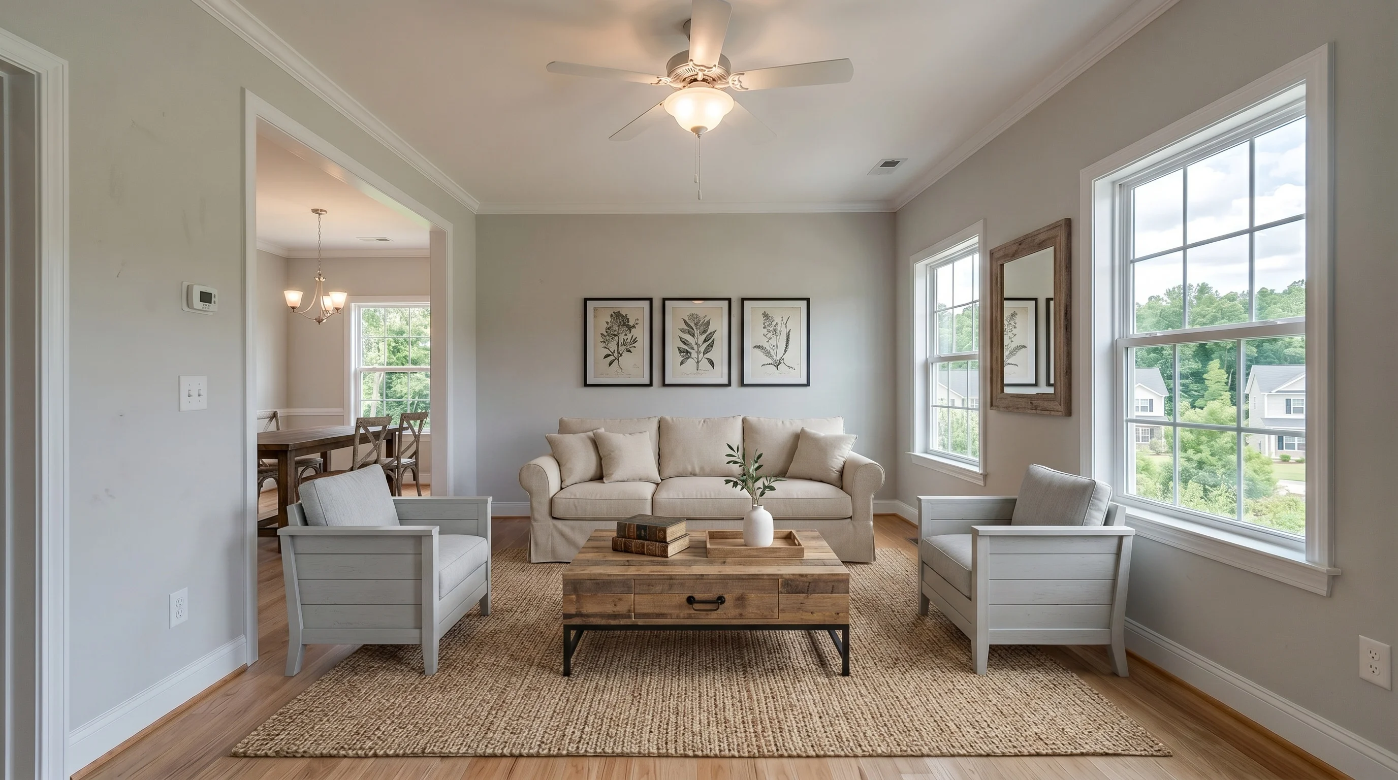 Bright Suburban Living