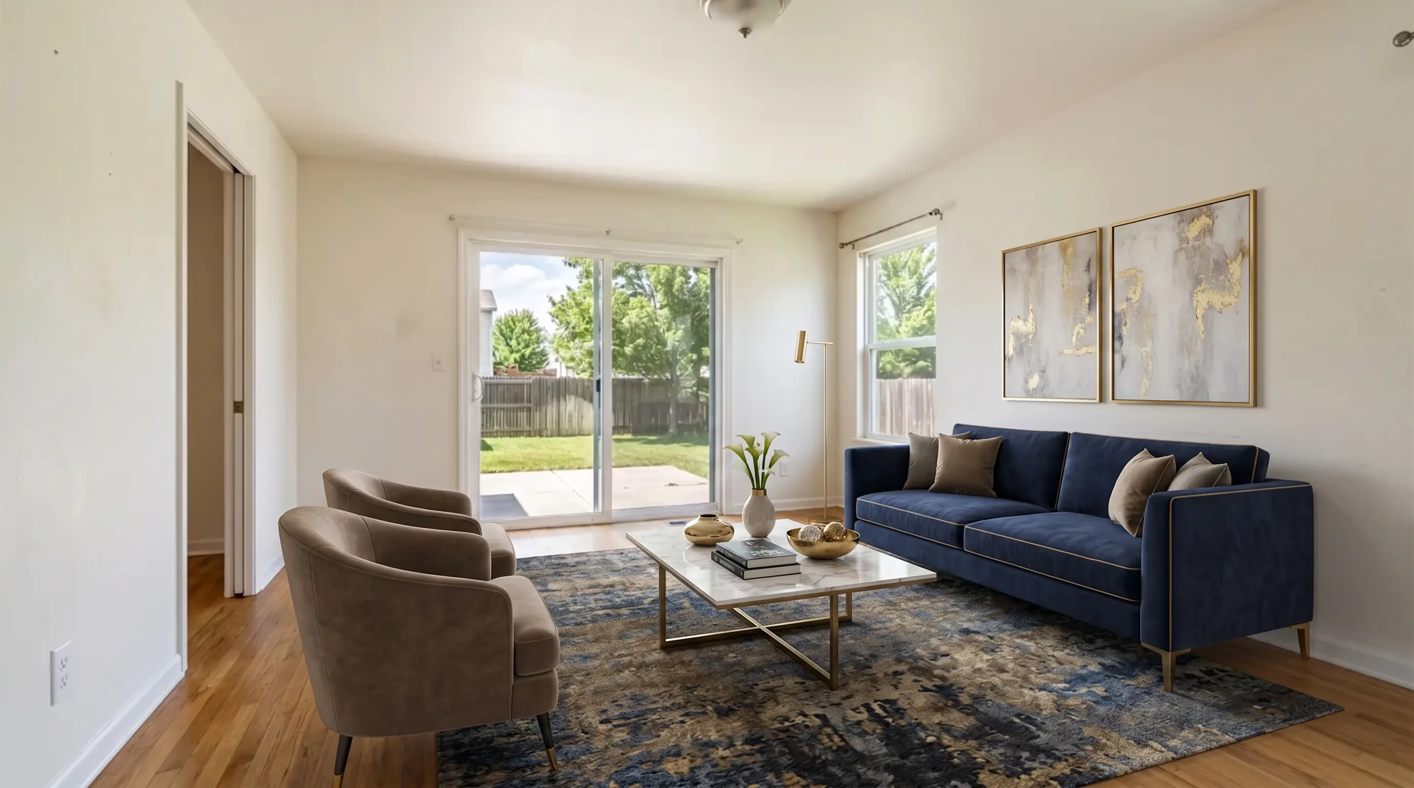 Bright Suburban Living