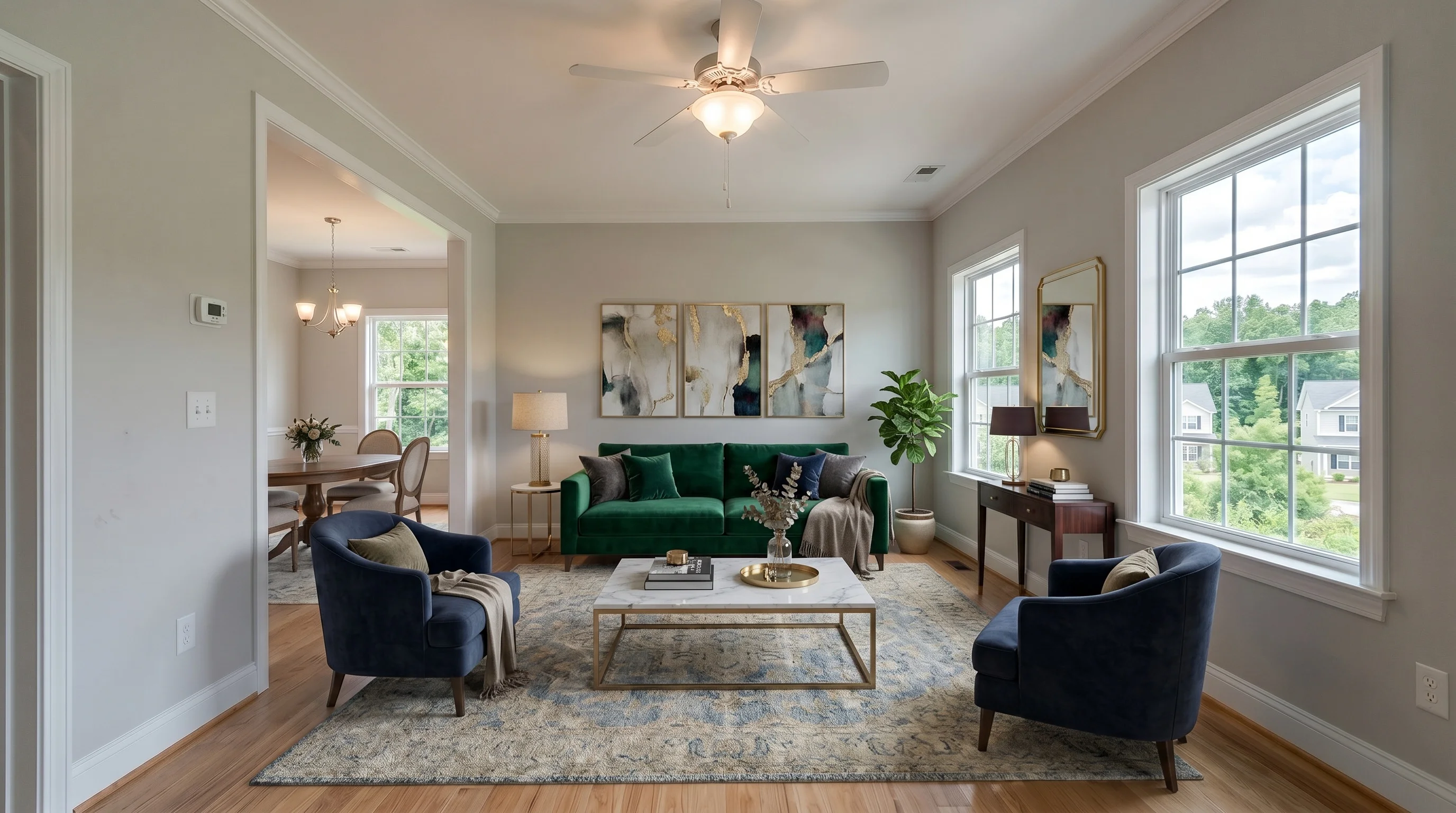 Bright Suburban Living
