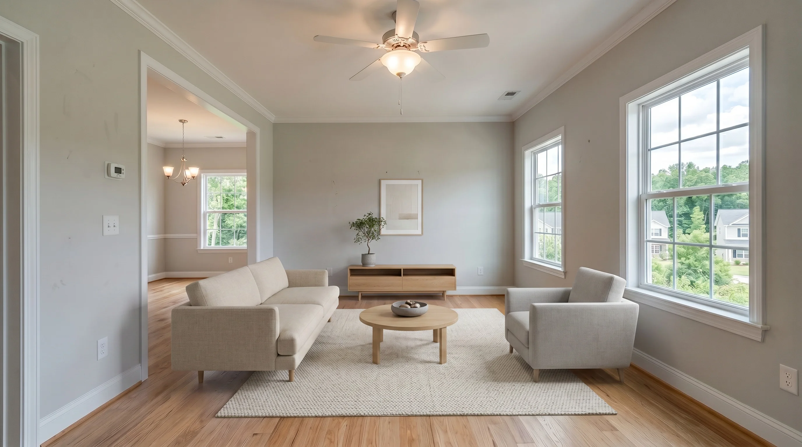 Bright Suburban Living