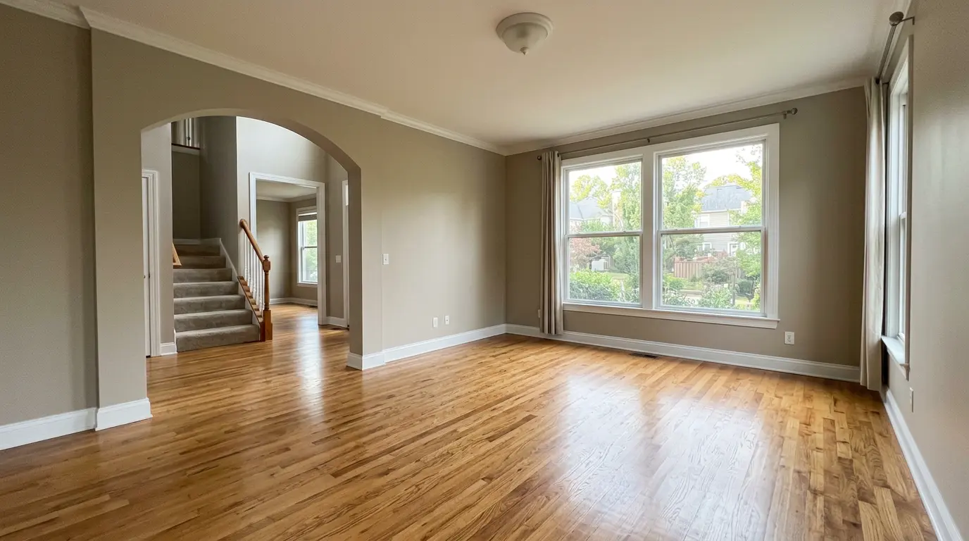 Classic Suburban Living before AI virtual staging